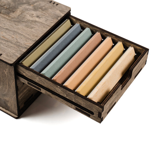 Фанерный шкаф для хранения камней диаметром 6 дюймов