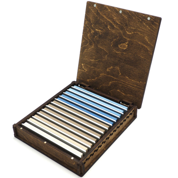 Фанерный футляр для хранения 6-дюймовых камней